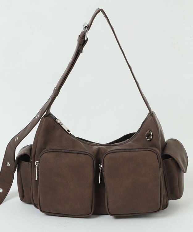 WEGO 2wayハトメショルダー ブラウン