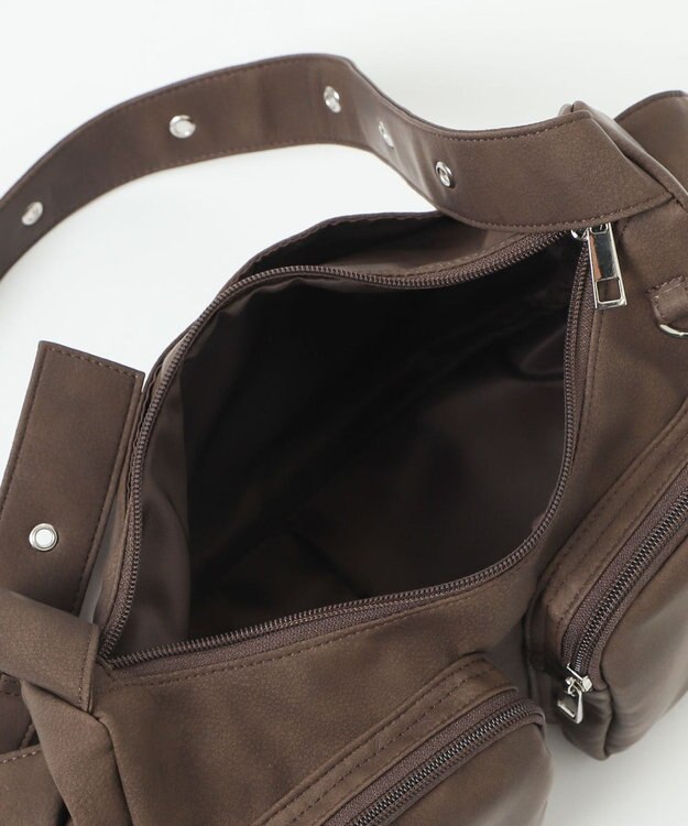 WEGO 2wayハトメショルダー ブラウン