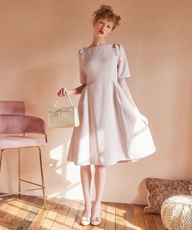 TOCCA 【洗える！】CATCH LADY DRESS ドレス ピンク系