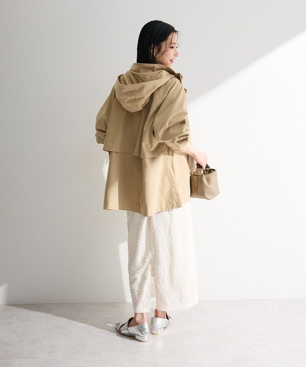 Green Parks ３Ｄレース刺しゅうスカート Ecru