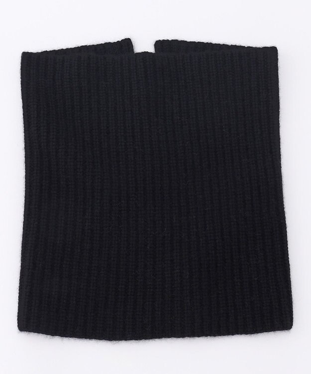 23区 ピュアカシミヤ ネック ウォーマー ブラック系