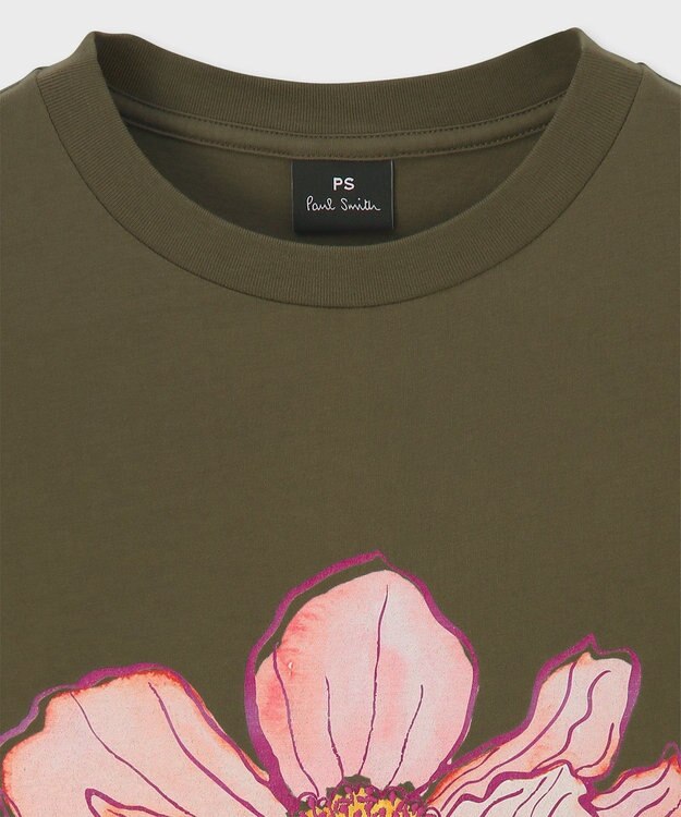 Paul Smith シングル ブルーム 半袖Tシャツ オリーブ