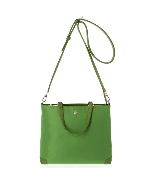 IBIZA ポプラール　ナイロン　2WAYバッグ 緑