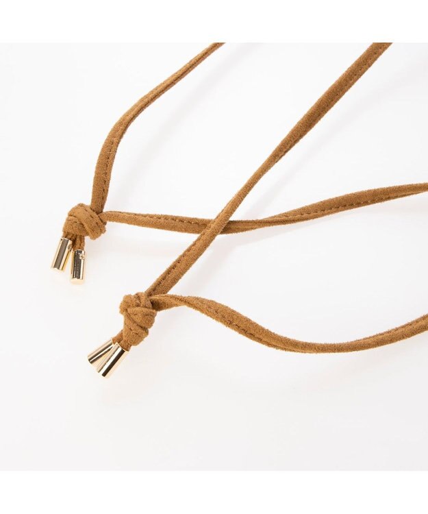 UNBILLION カカトゥ kakatoo / スエード調スタッズドロストバッグ キャメル