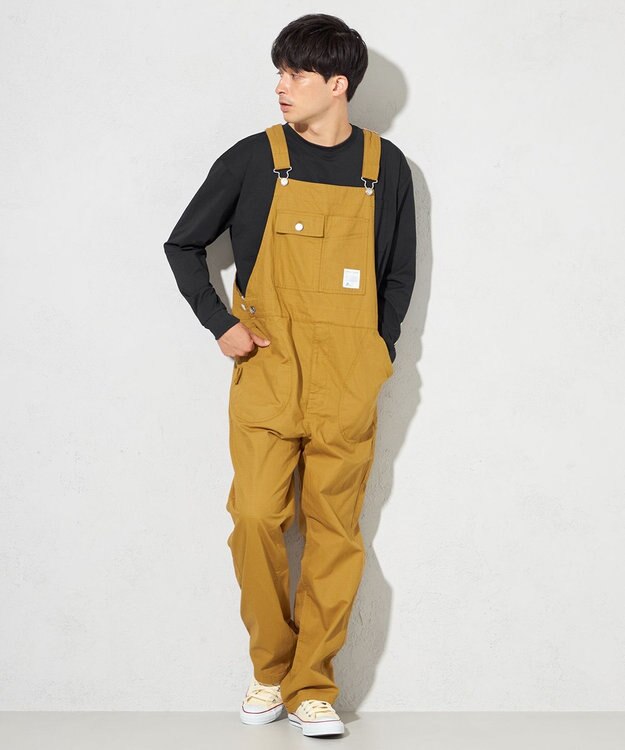 SHARE PARK MENS 【UNISEX】吸水速乾 ショルダーロゴロングスリーブTシャツ（L・XLサイズ） ブラック