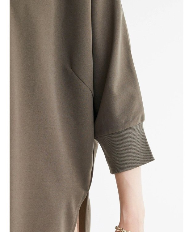 Green Parks ジョーゼットドルマンカットプルオーバー Khaki