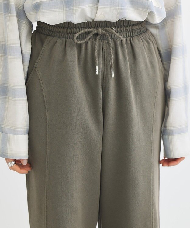 Green Parks ・ＳＵＧＡＲ　ＳＰＯＯＮ　ピグメントスウェットパンツ Charcoal Gray