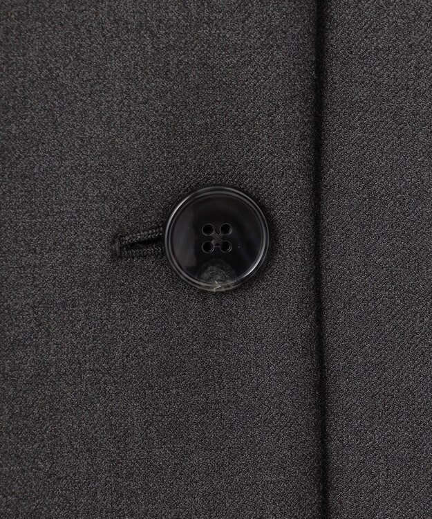 #Newans 【セレモニーにも】〈亀恭子さんコラボ〉サイドギャザージレ グレー