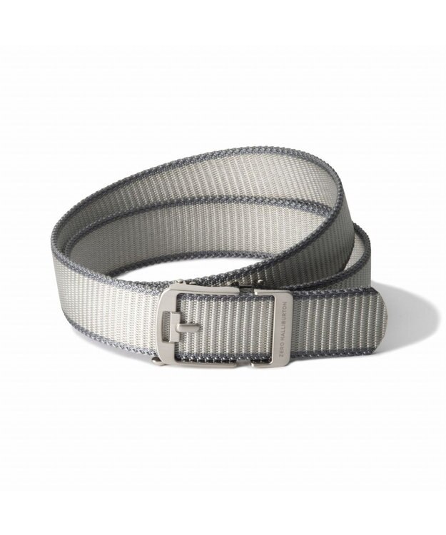 ZERO HALLIBURTON ナイロンスライドロックベルト 82198 グレー
