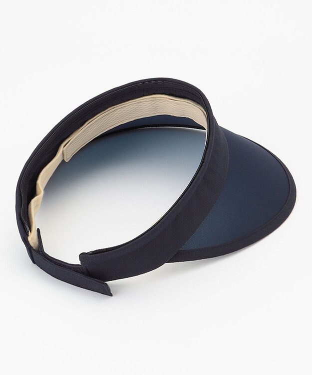 23区GOLF 毎シーズン完売の人気アイテム【WOMEN】【UVケア】２ＷＡＹ バイザー ネイビー系