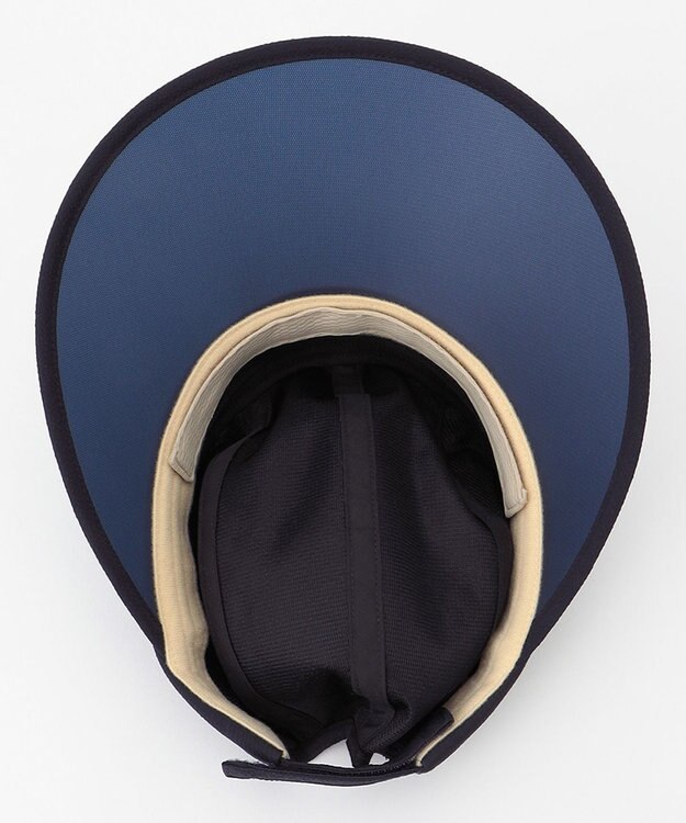 23区GOLF 毎シーズン完売の人気アイテム【WOMEN】【UVケア】２ＷＡＹ バイザー ネイビー系