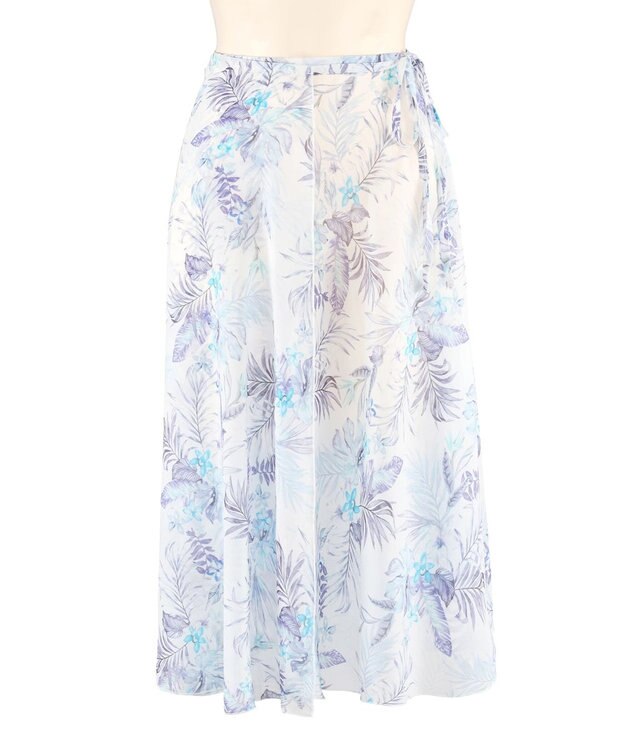 San-ai Resort（三愛水着楽園） アレンジパレオ　F　【San-ai Resort（サンアイリゾート）】 ブルー