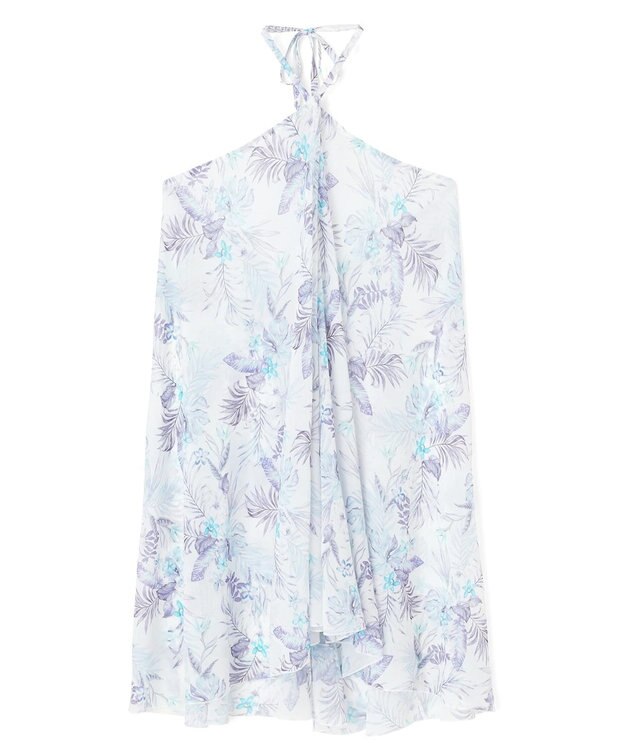 San-ai Resort（三愛水着楽園） アレンジパレオ　F　【San-ai Resort（サンアイリゾート）】 ブルー