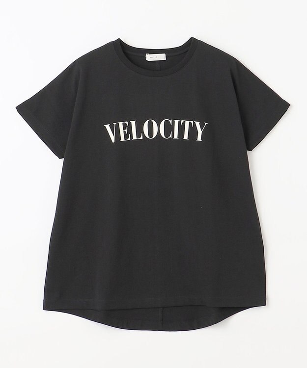 ANY ドルマンスリーブロゴTシャツ ブラック