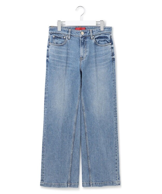 23区 【RED CARD TOKYO×23区】デニム ワイドパンツ ライトブルー