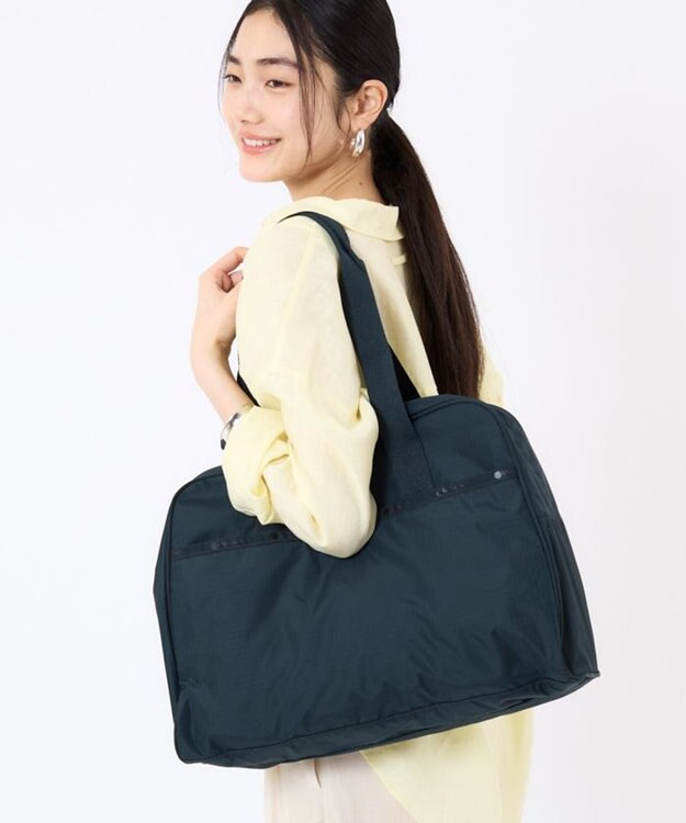 LeSportsac SMALL CARRYALL DUFFLE/ミッドナイトグリーン ミッドナイトグリーン