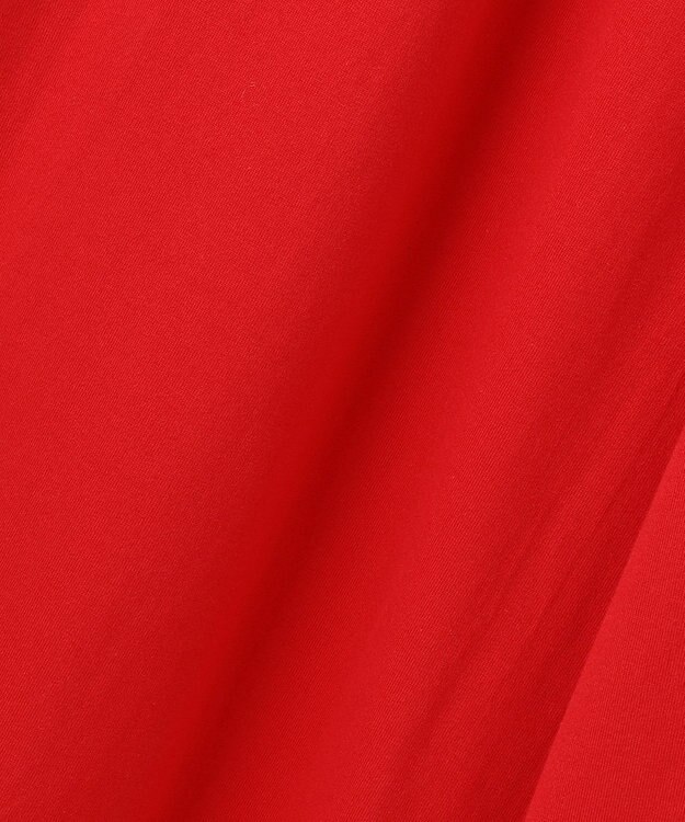 uncrave プレーンジャージー ギャザーパンツ レッド