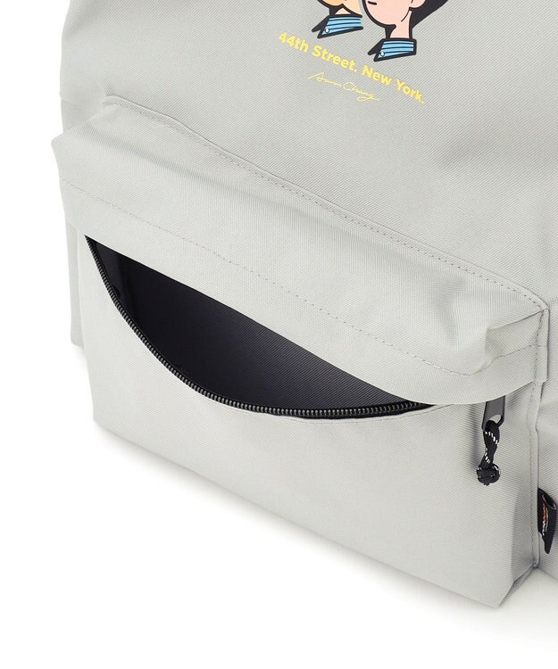 J.PRESS MEN 【AaronChang】【UNISEX】ナイロンキャンバス バックパック ライトグレー系