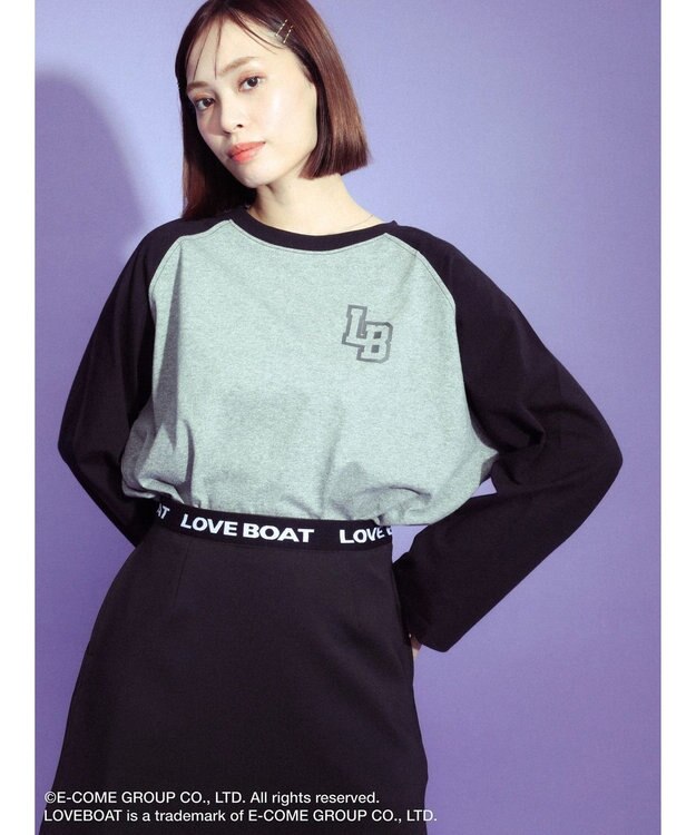 Green Parks ■別注　ＬＯＶＥ　ＢＯＡＴ　ラグランロンＴ Gray