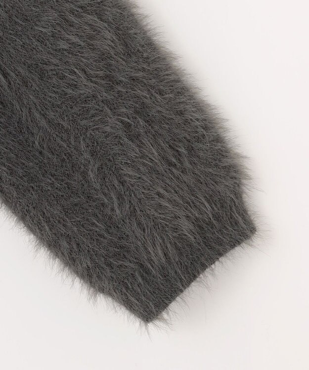 Feroux 【尾﨑真衣さんコラボ商品】フェザータッチニット カーディガン グレー系