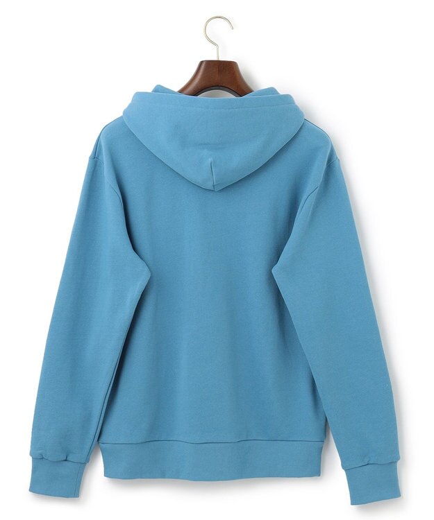 J.PRESS MEN 【WEB限定】J刺繍パーカー ターコイズブルー系