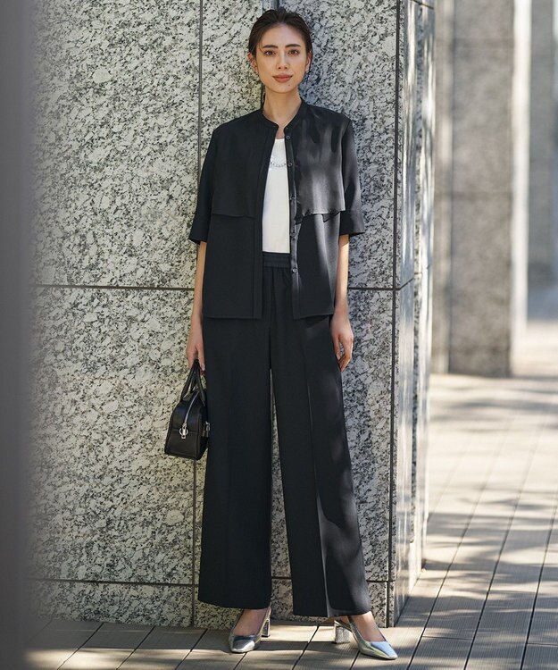 ICB レーヨンブライトポンチ キャミソール オフホワイト