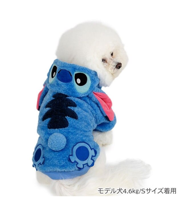 PET PARADISE ディズニー スティッチ 新なりきり 小型犬 ブルー
