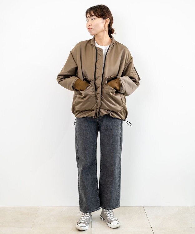 caqu sagging baggy ワイドシルエットデニム black 1year