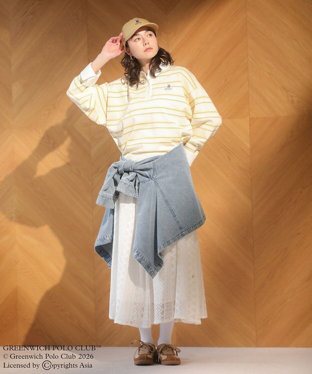 Green Parks GREENWICH POLO CLUB(TM)キャップ Beige