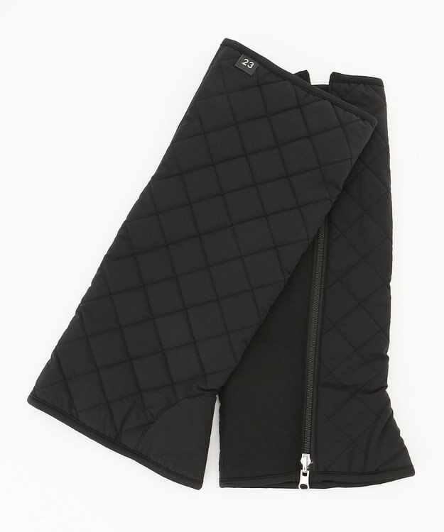 23区GOLF 毎年大人気の防寒アイテム【WOMEN】タフタ レッグウォーマー ブラック系6