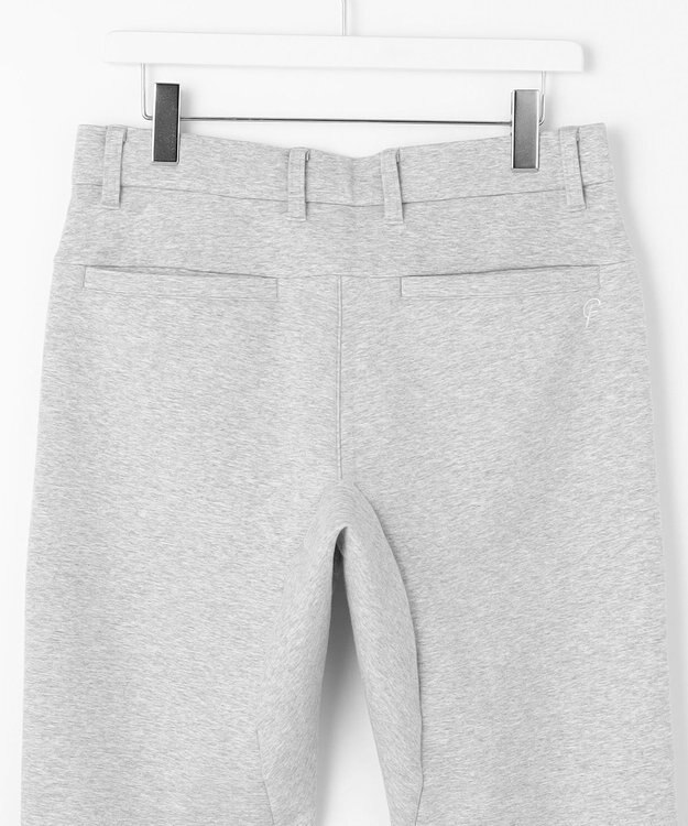 23区GOLF 名品パンツ【23Fondation/MEN】ダンボールニット ジョガーパンツ ライトグレー系