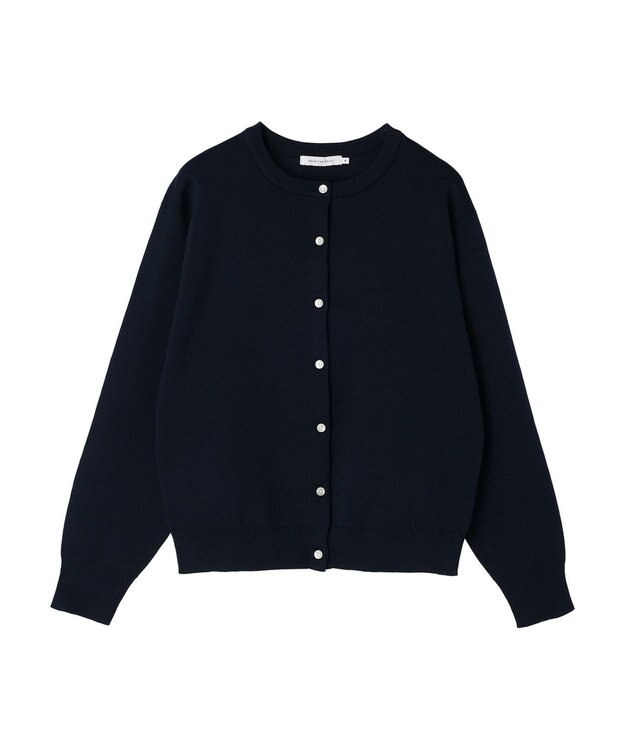 AMERICAN HOLIC エコカルットクルーネックカーディガン Navy