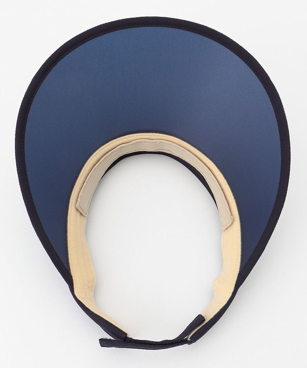 23区GOLF 毎シーズン完売の人気アイテム【WOMEN】【UVケア】２ＷＡＹ バイザー ネイビー系