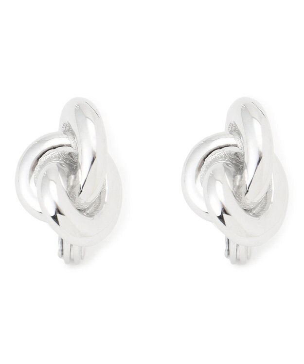 23区 【Oggi6月号掲載】メタルトップ イヤリング シルバー系