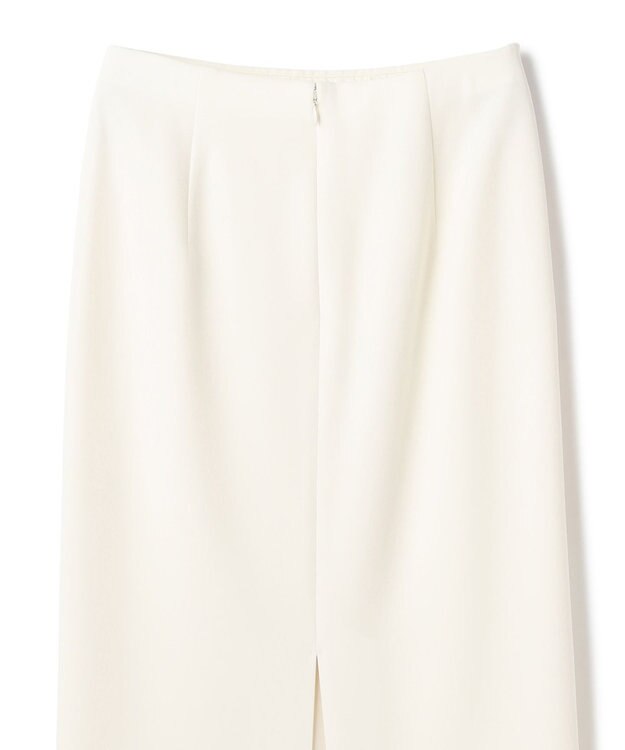 BEIGE， GYPSUM / シルキータッチ  Iラインロングスカート Ecru