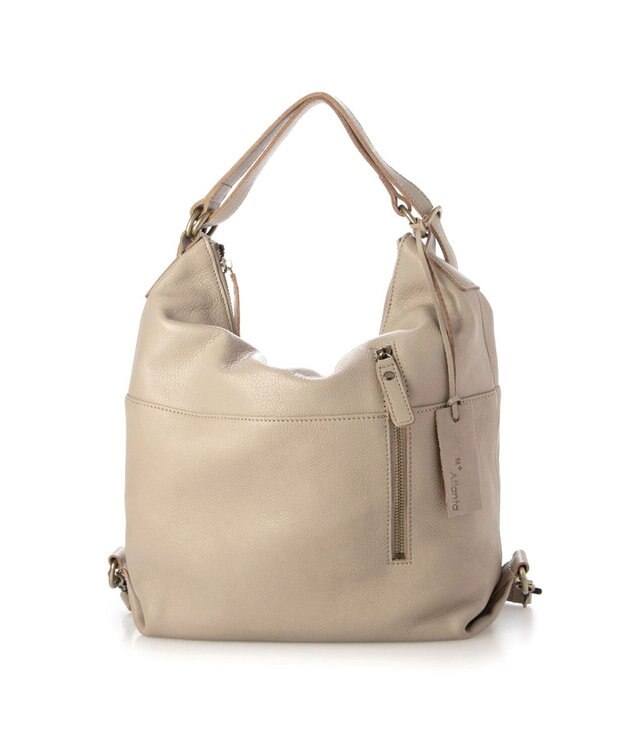 UNBILLION アトランタ ATLANTA / 牛革2wayリュック グレージュ