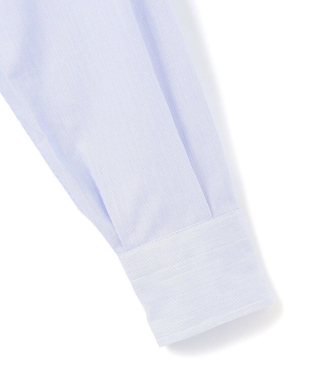 J.PRESS MEN 【Single Needle Tailoring / 形態安定】マイクロストライプ シャツ / B.D. ネイビー系1