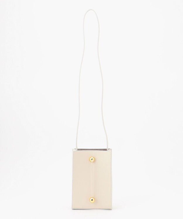 BEIGE， MARY AL TERNA / TWINKLE　ショルダーバック Ecru