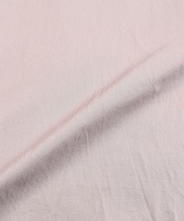 WHITE MAILS 【UNISEX】COTTON PAPER SOFT TWILL バンドカラーシャツ パープル