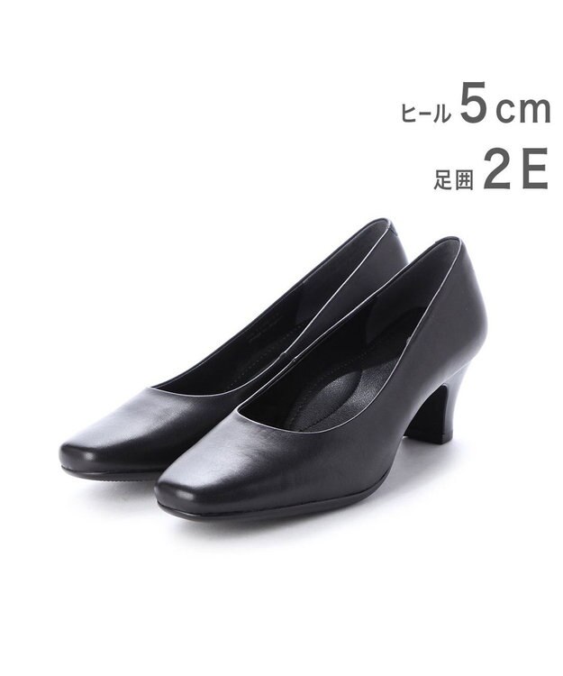 ing <ing>【5cmヒール】ブラックパンプス ブラック