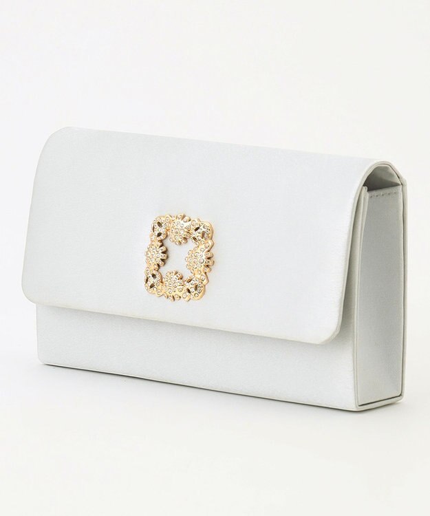 ANY SIS 【2WAY】ストーンバックル ショルダー  バッグ シルバー