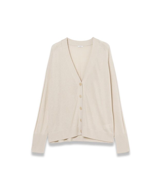 JOSEPH スーパーファインシルク　カーディガン Sandstone