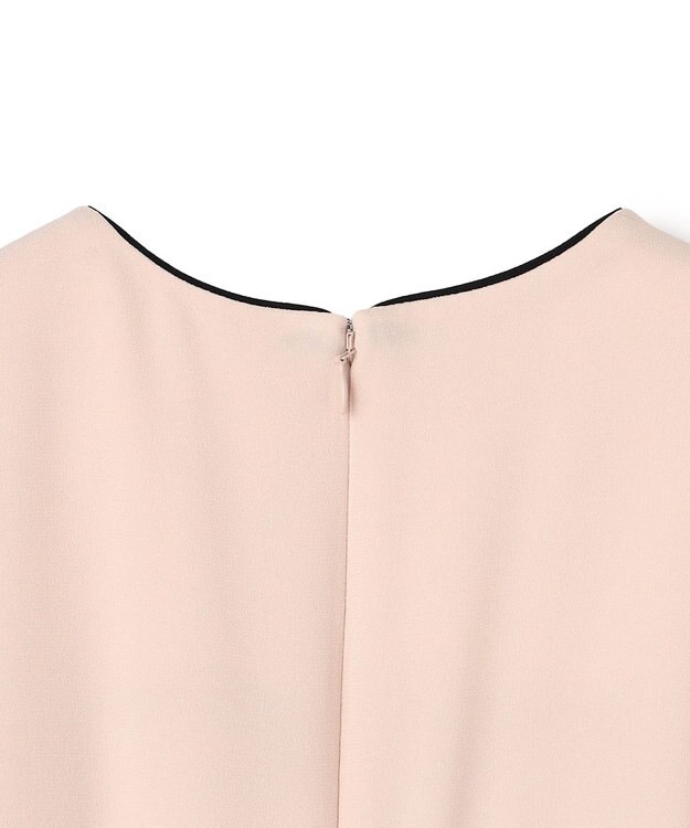 BEIGE， 【セットアップ対応】CINDY / クルーネックドレス Nude × Black