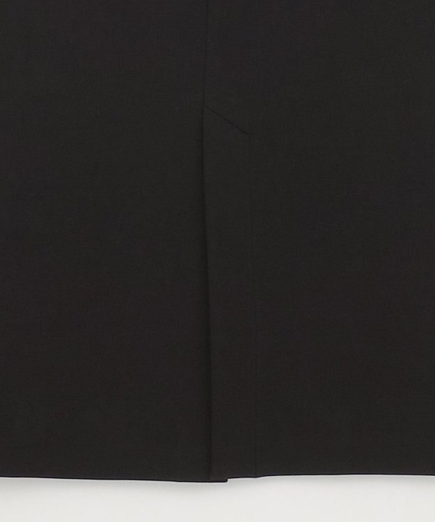 23区 S 【洗える】コットンエアーダンボール Iライン スカート ブラック系