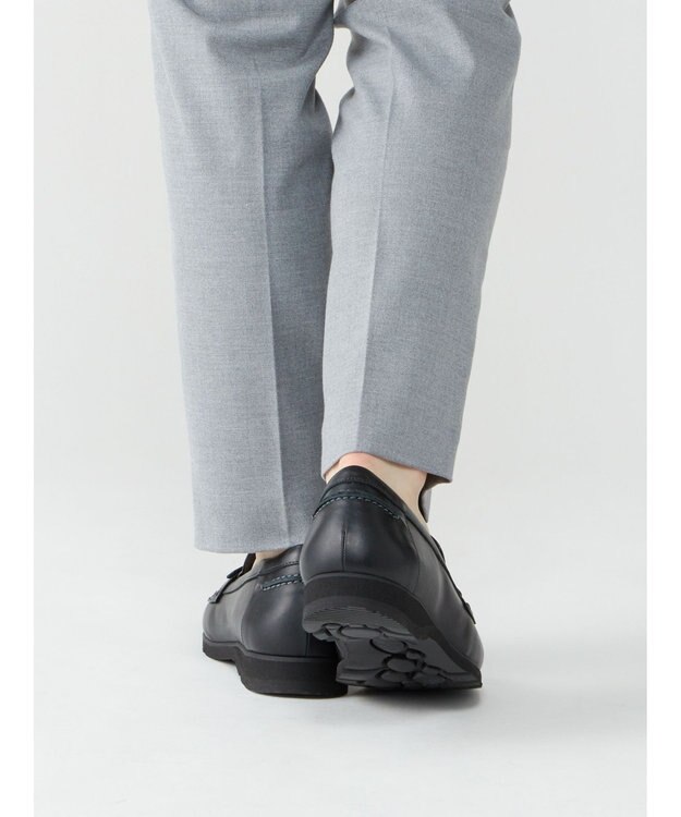 ASICS WALKING ペダラウォーキングシューズ 2E ヒール高2.5cm ブラック系