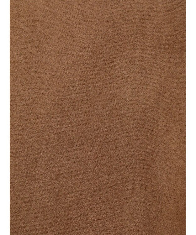 Green Parks ステンカラースウェード調ブルゾン Camel