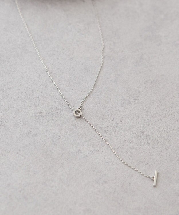 AMERICAN HOLIC ミニマルスライドネックレス Silver