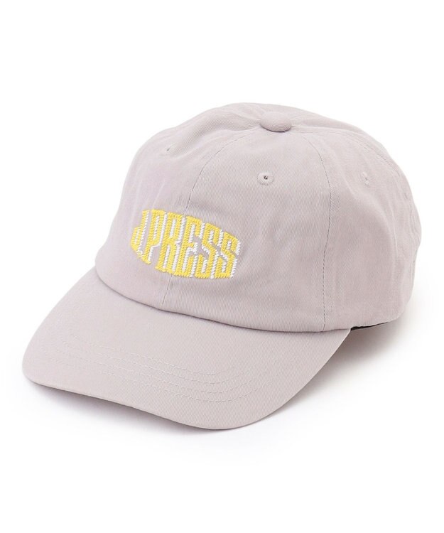 J.PRESS MEN 【J.PRESS ORIGINALS】【UNISEX】Cotton Twill J.PRESS Logo Cap ライトグレー系