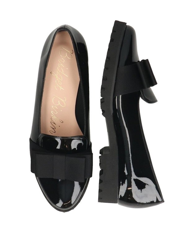 Bridget Birkin 【Bridget Birkin】タンクソールオペラシューズ ブラックエナメル