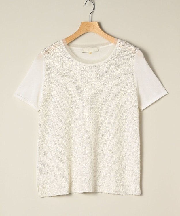 ONWARD Reuse Park 【自由区】ニット春夏 ホワイト